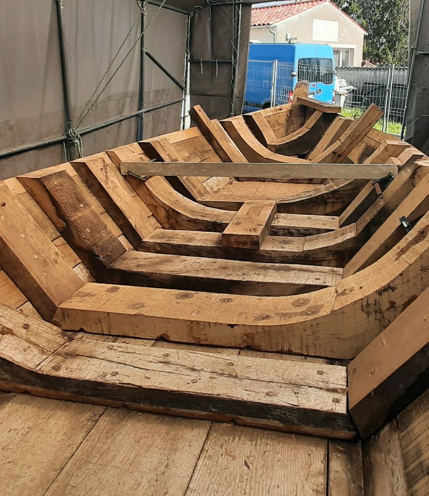 Construction du fac-similé à l'échelle 1/1.