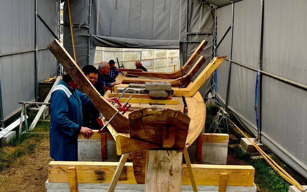 Construction du fac-similé à l'échelle 1/1.