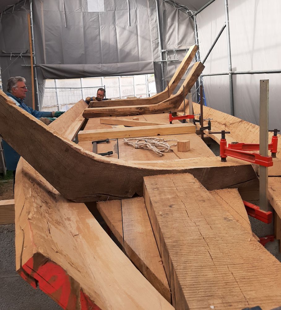 Construction du fac-similé à l'échelle 1/1.